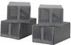 Ящик для взуття IKEA SKUBB 22 x 34 x 16 см 4 шт Темно-сірий (80400004) - зображення 1