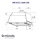 Вытяжка Minola hbi 5722 wh 1200 led - изображение 6