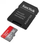 Карта памяти microSDXC, 256Gb, Class10 uhs-i Ultra a1, SanDisk, sd адаптер (sdsquac-256g-gn6ma) - изображение 2