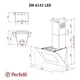 Витяжка Perfelli dn 6142 bl led - зображення 7
