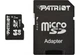 MicroSDXC 64gb uhs-i Class 10 Patriot lx + SD-adapter (psf64gmcsdxc10) - зображення 1
