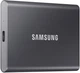 Зовнішній накопичувач ssd, 500Gb, Samsung Portable ssd t7, Gray, usb 3.2, 3d tlc, 1050/1000 MB/s, металевий корпус, 256-бітове шифрування aes, 85 x 57 x 8 мм, 58 г (mu-p ) - зображення 3