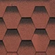 Битумная черепица BTM Shingle Rubin Красный - изображение 1