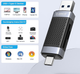 Adapter Orico USB-A/USB-C 2.0 SD/microSD (CD2D-AC2-BK-EP) - obraz 4