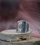 Серебряное кольцо Солнце ацтеков (3852) 20 - изображение 8