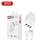 Сетевое зарядное устройство СЗУ XO XO-L72(EU) 18W 3 USB 3A с кабелем USB-Lightning White/Белый - изображение 3