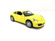 Машинка TK Union Group 25005 Porsche 911 металлическая свет звук открываются двери/капот Жёлтая - изображение 1