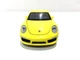 Машинка TK Union Group 25005 Porsche 911 металлическая свет звук открываются двери/капот Жёлтая - изображение 2