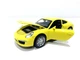 Машинка TK Union Group 25005 Porsche 911 металлическая свет звук открываются двери/капот Жёлтая - изображение 5