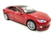 Машинка металлическая Автопром Tesla Model S 1:32 свет звук открываются двери/капот/багажник Бордовая (6614) - изображение 4