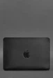 Шкіряний чохол для MacBook 13 дюйм Чорний Crazy Horse - изображение 5
