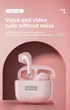 Беспроводные наушники Lenovo Thinkplus TWS с сенсорним управлением Bluetooth 5.1 Pink (6928760100348) - изображение 6