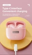 Беспроводные наушники Lenovo Thinkplus TWS с сенсорним управлением Bluetooth 5.1 Pink (6928760100348) - изображение 10