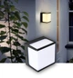 Светильник настенный фасадный светодиодный HOROZ ELECTRIC "CUBE" 8W &nbsp;LED 4200K (нейтральный свет) черный с белым - изображение 2