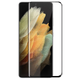 Защитное стекло Fiji Premium для Samsung Galaxy S21 Ultra (G998) закругленные края и полная проклейка черный - изображение 1