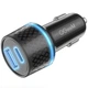 АЗУ Borofone BZ21 Brilliant 48W PD30W+QC3.0 (1Type-C/1USB) + Type-C to Lightning Black - 00000064383_1 - изображение 2