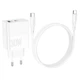 Сетевое зарядное устройство СЗУ Borofone BA75A PD30W+QC3.0 + Type-C + Type-C Белый - изображение 3