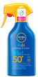 Сонцезахисний спрей Nivea Sun Neos Protege Y Cuida SPF50 Pistola 270 мл (4005900908865) - зображення 1