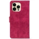 Чохол-книжка Crazy Horse Clasic для Apple iPhone 15 Pro Max Magenta (Front) (56241) - изображение 3