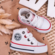 Trampki chłopięce wysokie Big Star HH374187 17 Białe (5900714303129) - obraz 1