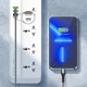 Удлинитель сетевой Ldnio SC5415 фильтр 5 розеток + 3 USB + 1 Type-C - изображение 5