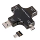 USB тестер тока напряжения емкости, с Bluetooth, Type-C MicroUSB, Atorch J-7C - изображение 1