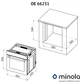 Духовка Minola OE 66231 BL/INOX - изображение 3