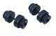 Гантели RN-Sport наборные 2 шт 16 кг с ABS покрытием + Скакалка в подарок - изображение 3