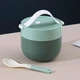 Ланч бокс супница 550 мл герметичная с ложкой Soup Cup – зелёный (LB-104042) - изображение 6