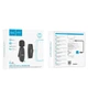 Радіомікрофон петличний Hoco Lightning Crystal Lavalier wireless digital microphone L15 black - зображення 5