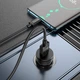Адаптер автомобільний Hoco Type-C Cable Level single port Car charger Z49A |1USB, 18W, 3A, QC3.0| black - зображення 5