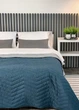 Покрывало Double face zigzag Grey/Indian Teal 140x210 см - изображение 2