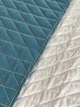 Покрывало Double face rombus Grey/Indian Teal 140x215 см - изображение 5
