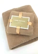 Комплект рушників однотонний Home Textiles (мікрофібра) бежевий - зображення 5