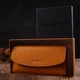 Отличный женский кошелек с монетницей на молнии из натуральной кожи Tony Bellucci Wallet 21978 Желтый - изображение 8