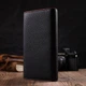 Комбинированное женское вместительное портмоне из натуральной кожи Tony Bellucci Wallet 21973 Черный - изображение 7