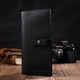 Жіночий тонкий гаманець з натуральної шкіри Tony Bellucci Wallet 22036 Чорний - зображення 6