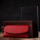 Яркий женский кошелек с монетницей на молнии из натуральной кожи Tony Bellucci Wallet 21969 Красный - изображение 8