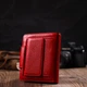 Оригинальный женский кошелек из натуральной кожи Tony Bellucci Wallet 22017 Красный - изображение 8