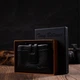 Практичний жіночий гаманець з натуральної шкіри Tony Bellucci Wallet 22060 Чорний - зображення 9