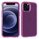 Противоударный чехол с антимикробным покрытием Tech21 Evo Check для Iphone 12 Pro Max (6.7") Mystical Fuchsia - изображение 6