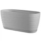 Горшок для цветов FormPlastic Sahara mini oval 2,7 л серый (3110-055) - изображение 1