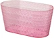 Кашпо FormPlastic Diamant-mini Oval-23 2 л прозрачно-розовый (3796-T10) - изображение 1