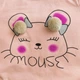 Костюм (кофта+штаны) Matusya New 78-83 см Персиковый с серым 5322 - изображение 2