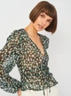 Блузка женская Stradivarius 2007/170/001 M Черная (SZ02007170001033) - изображение 3