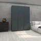 Шафа Matro (Luxe Studio) Urban 1800 Антрацит (24230385) - зображення 4