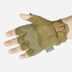 Рукавички тактичні Mechanix Wear M-Pact Fingerless Gloves Coyote M (MFL-72) - зображення 11