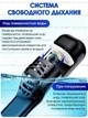 Полнолицевая снорклинг маска Aqua B II Размер L/XL Черная (WS 003 ws71000) - изображение 4