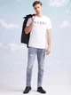 Футболка длинная мужская Guess 594827572 L Белая (1159844789) - изображение 5