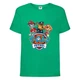 Футболка дитяча Щенячий патруль (Paw Patrol) зелена (puppies-5-green) розмір 104 см - зображення 1